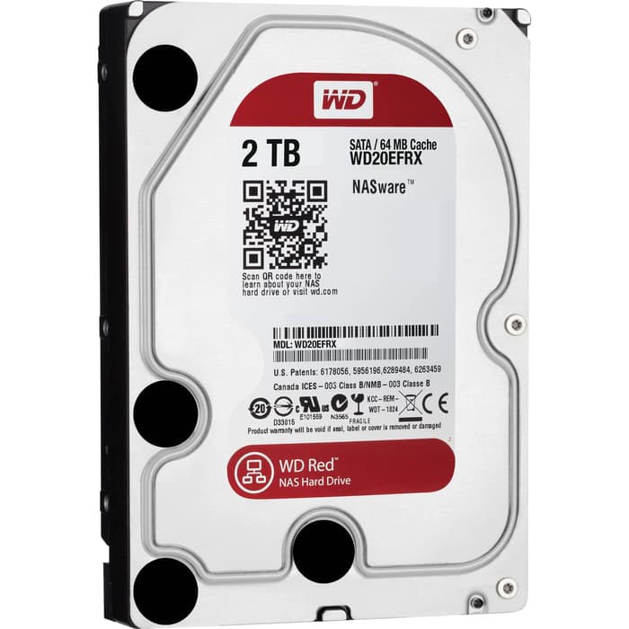 "WD RED 2TB NAS HDD"