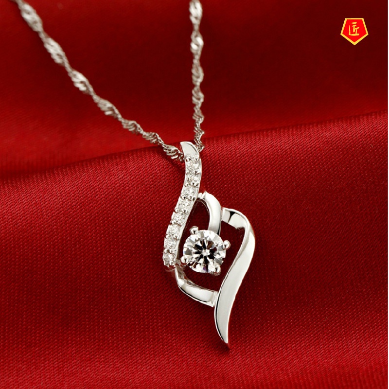 [Ready Stock]Feather of Heaven Necklace Fashion Necklace Elegant Graceful