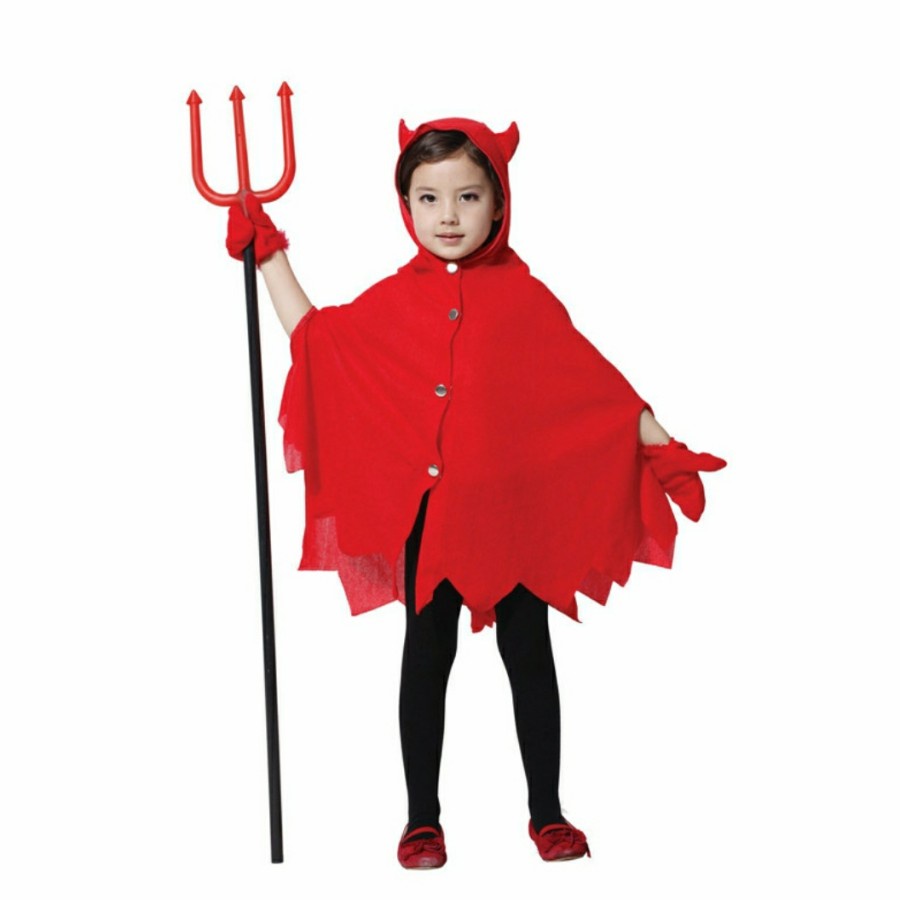 Red Devil kids costume Halloween kostum anak Iblis Devil halloween