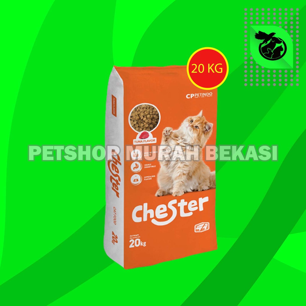 Chester Cat Food Adult Makanan Kucing Dewasa Tuna 20 Kg