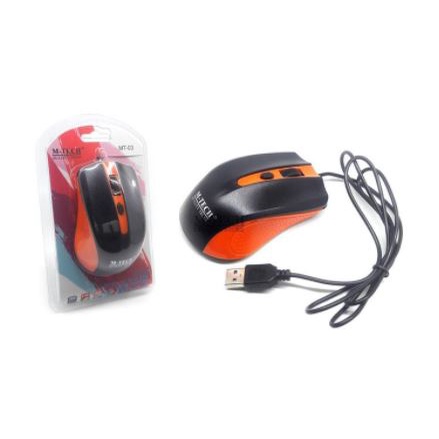 Mouse m-tech wired usb 2.0 optical 1000dpi for pc laptop office gaming mt-03 - mice kabel mtech mt03