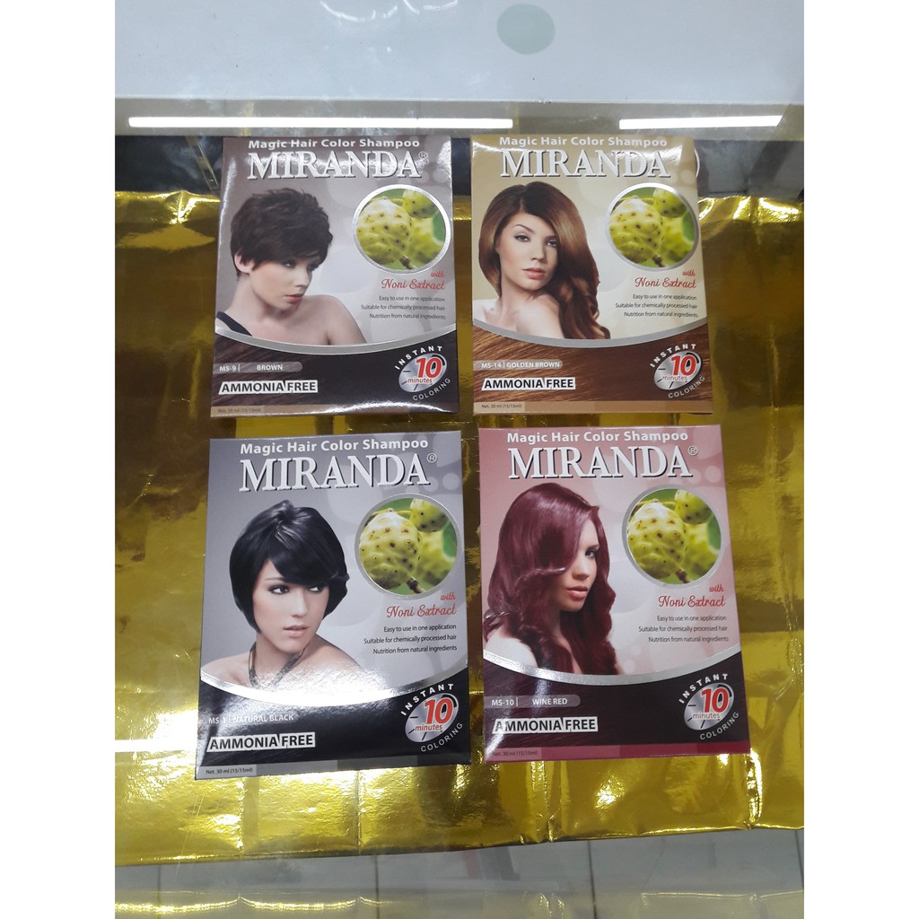 Miranda Magic Hair Color Shampo 30ml