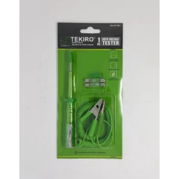 obeng Taspen listrik combinasi tester TEKIRO-taspen dan alat tester-auto voltage tester TEKIRO
