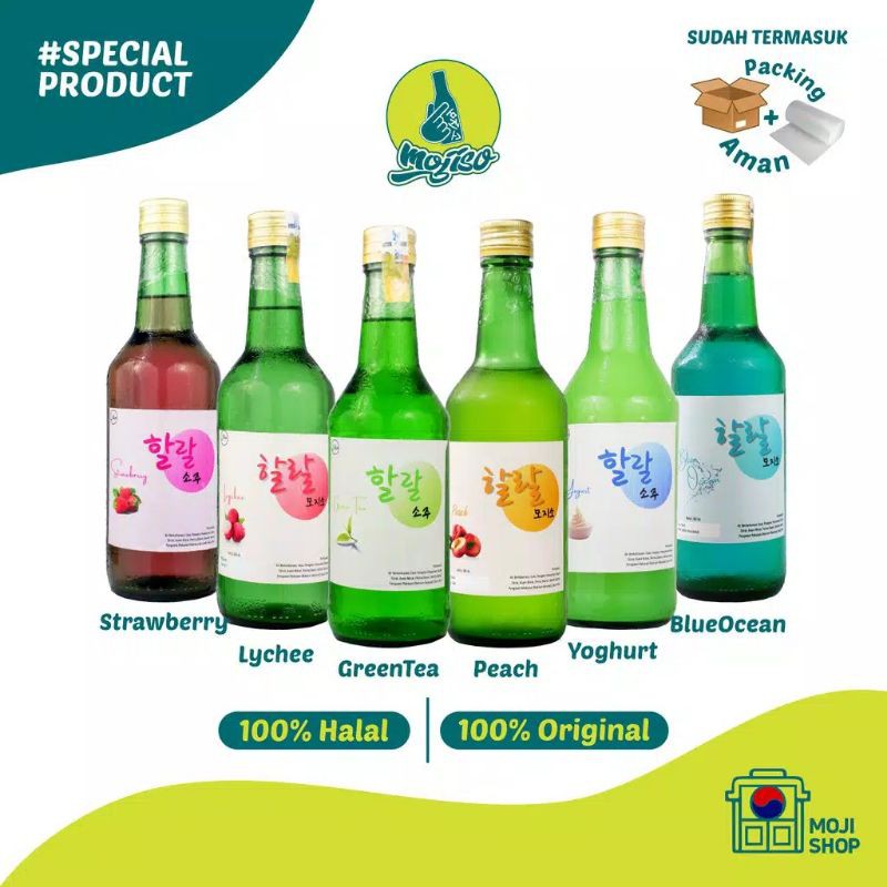 

MOJISO SOJU HALAL 100% ORIGINAL