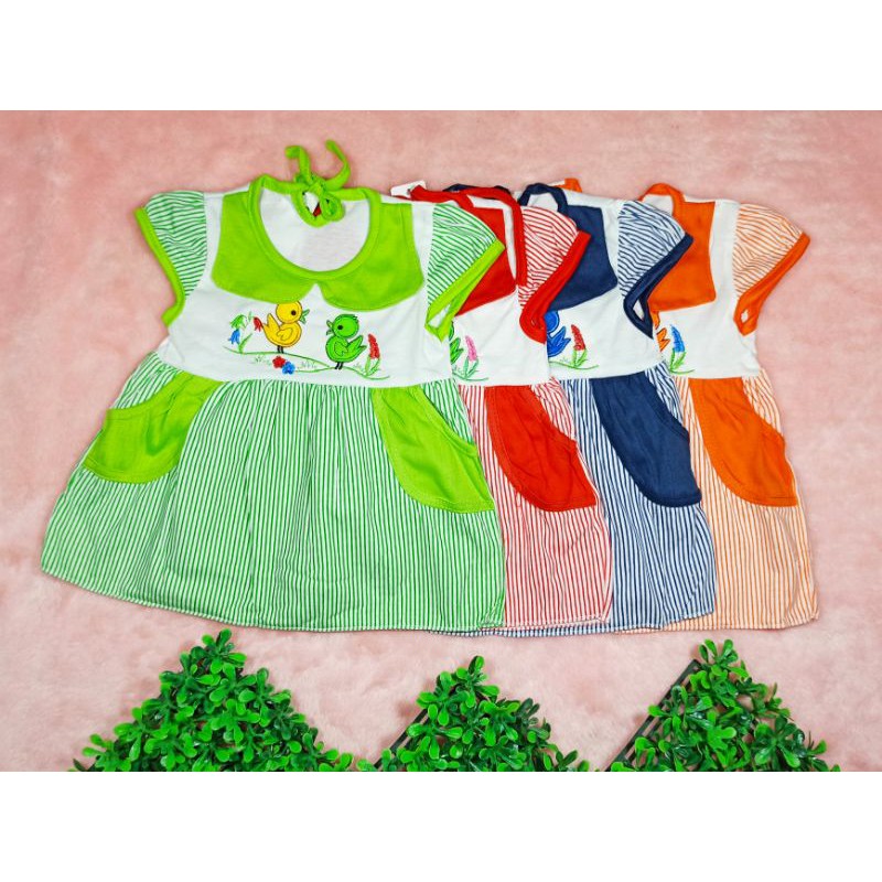 Ss#1007 Pakaian Anak Perempuan size 2-10bulan / Dress Bayi Lucu / Baju Anak Cewek / Setelan Bayi