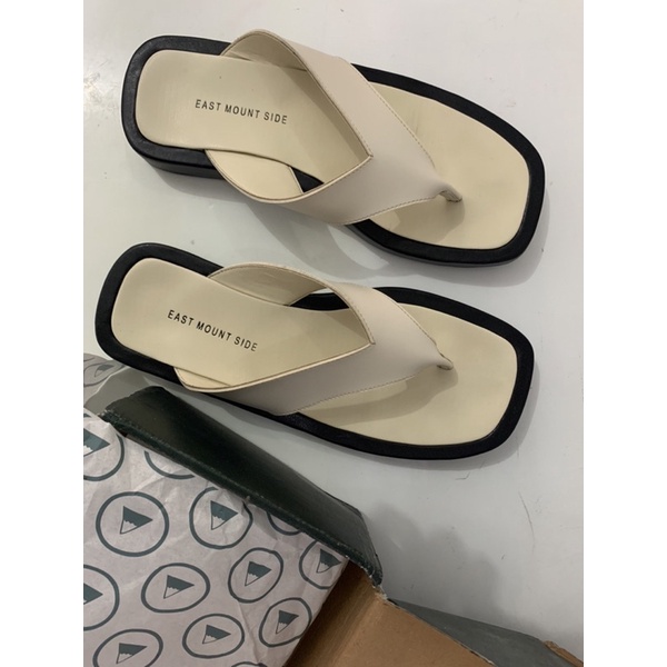 sandal myrna white east mount side preloved eastmountside