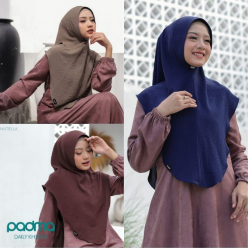 Ready NUTELLA Khimar PADMA by oneto