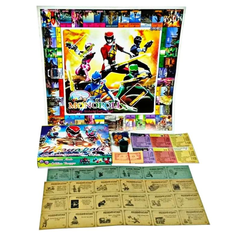 MAINAN MONOPOLI 3 IN 1 340046 UKURAN BESAR PLUS KEMASAN BOX BONUS LUDO DAN ULAR TANGGA