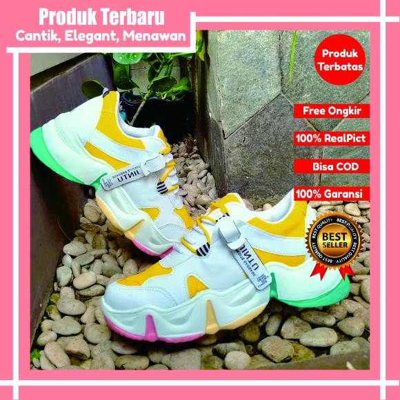 sepatu kets wanita murah Sneakers Import JINTU RAINBOW