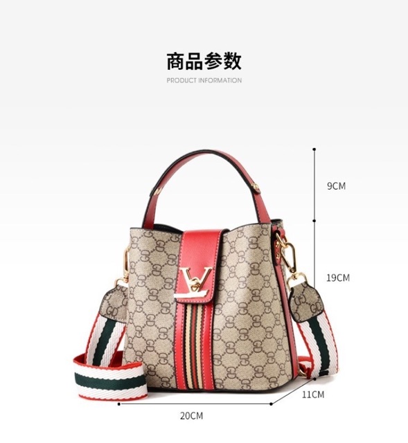 NEW Tas Sling Bag Hobo G.D Free Tali Misban / Tas Selempang / Hand Bag