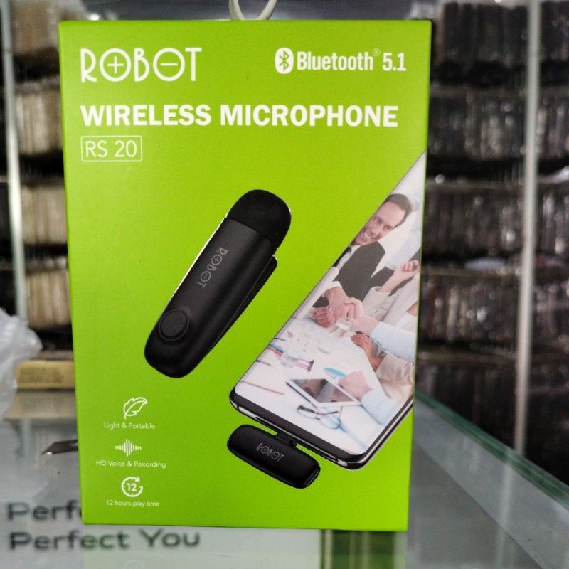 MIC WIRELESS ROBOT RS20