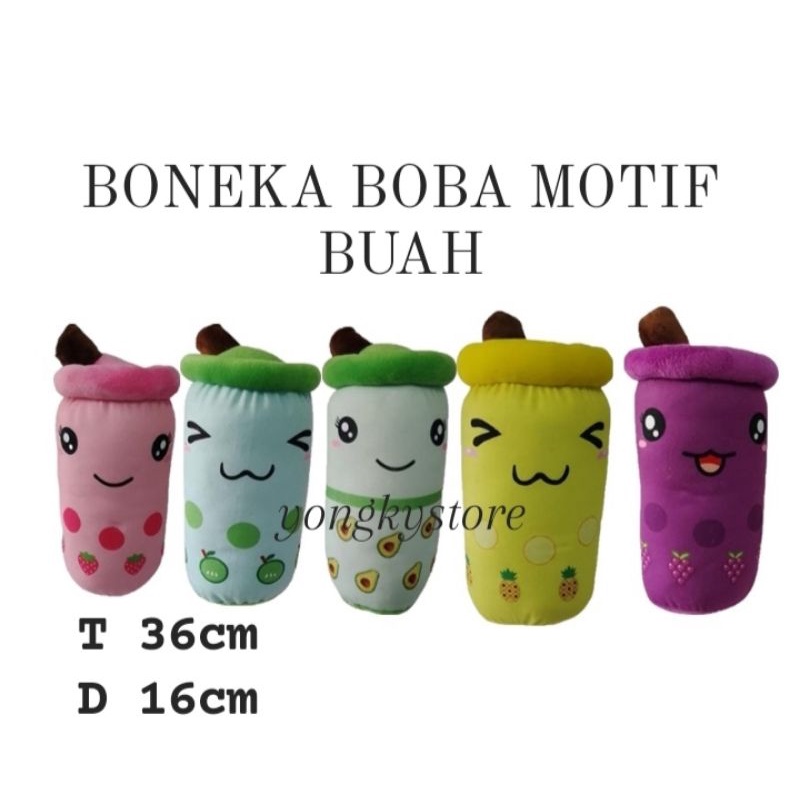 BONEKA BOBA MOTIF BUAH