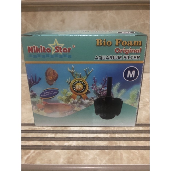 BIO FOAM NIKITA FILTER AQUARIUM (SIZE M)