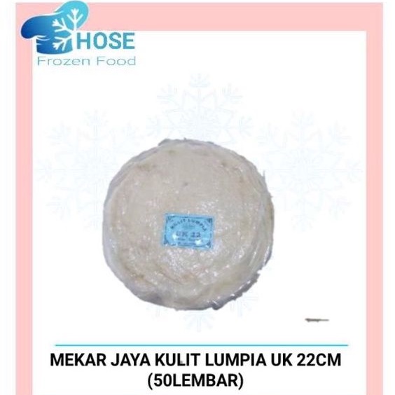 

Kulit lumpia uk 22 cm isi ±50 lembar