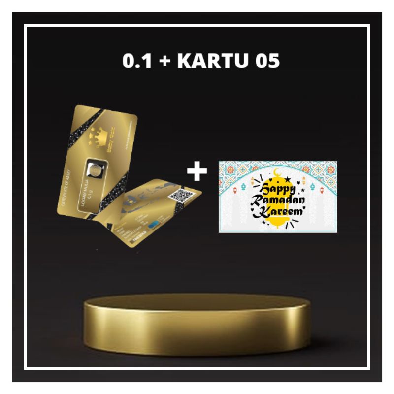 BABYGOLD GIFT SERIES / LOGAM MULIA 0.1 GRAM + KARTU UCAPAN-Kartu 05