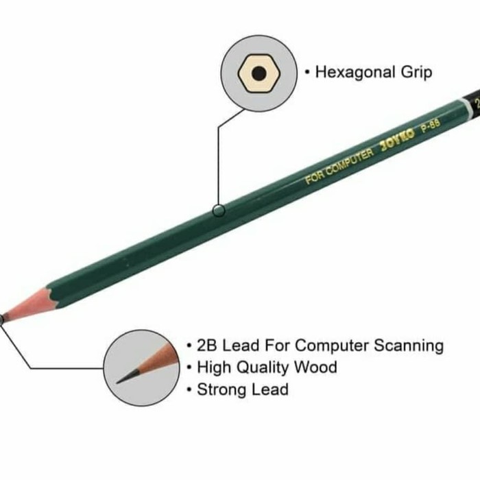

Pensil 2B Joyko P-88 / Pensil 2B Joyko P-88 For Computer