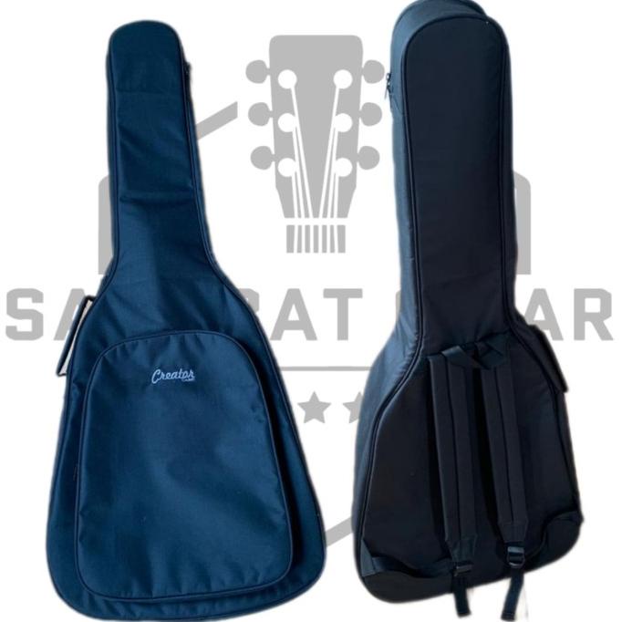 Tas Gigbag Semi Hardcase Bukan Softcase Gitar Akustik Jumbo