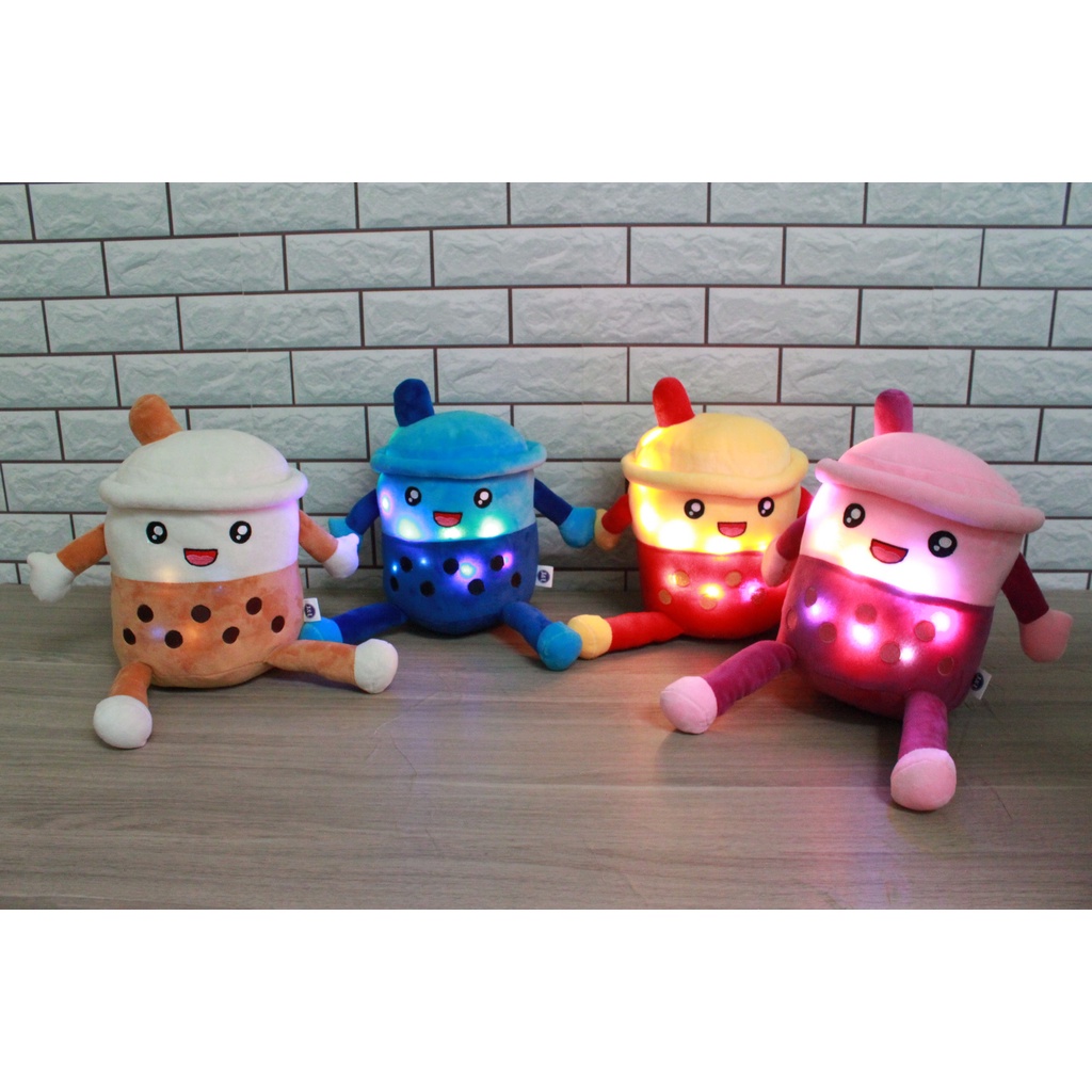 CBT boneka boba kaki tangan LED bordir 10"