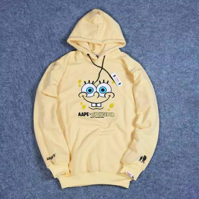 spongebob bape hoodie