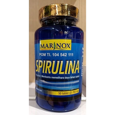 marinox spirulina 50 tablet