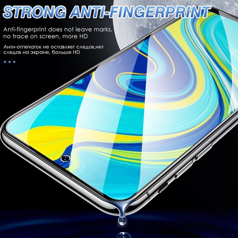 2 in 1 Soft Hydrogel Film Screen Protector +Camera Lens Film For Xiaomi Redmi 9 Note 9S Note 9 Pro Max