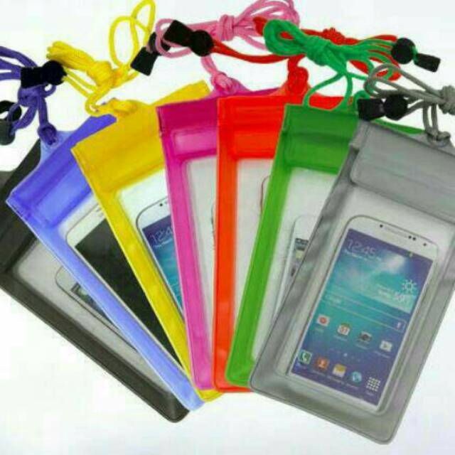 Sarung Hp Anti Air Murah / Anti basah / Waterproof Handphone Smartphone bag