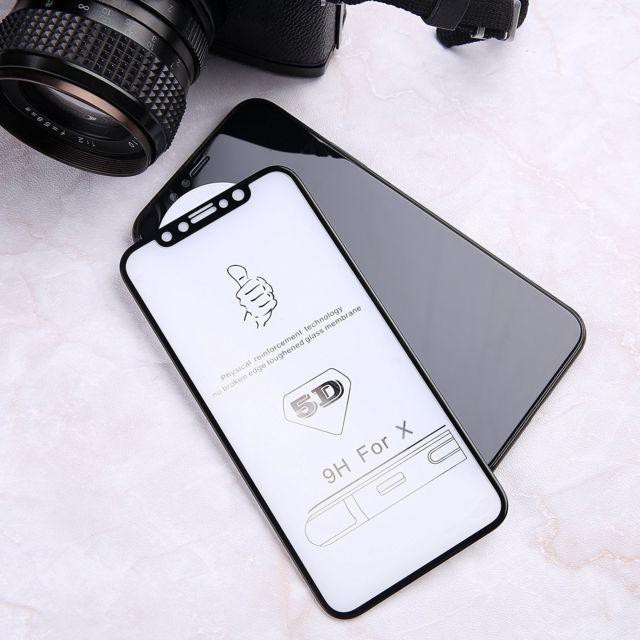 Tempered Glass for iPhone X XS XR XS Max - Anti Gores Kaca FULL - Screen Guard 9D 10D