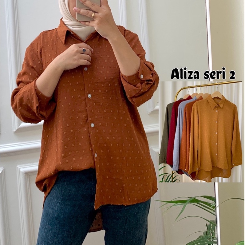 ALIZA BLOUSE OVERSIZE URAGIRI