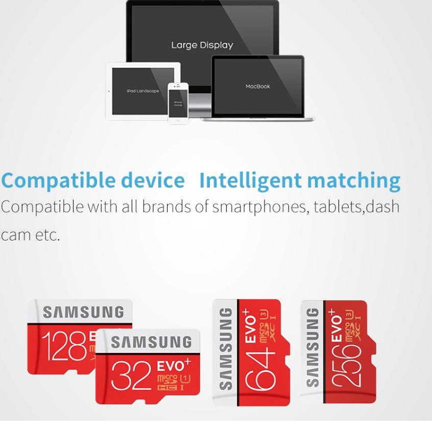 [COD] Micro sd Samsung Kartu Memori TF Class10 Kapasitas 32GB/64GB/128GB/256GB/512GB Memory card