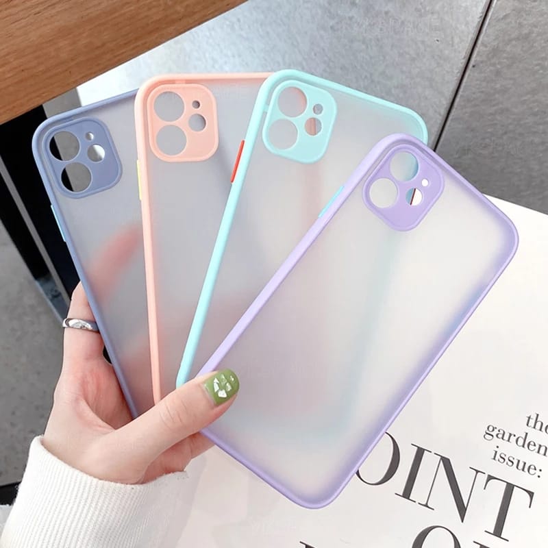 [MC] Case Vivo Y91 Y93 Y95 Y91C Y1S Y17 Y12 Y15 Y11 Y19 Y30 Y50 Y30i Y12S Y20 Y20S Y51 Y53S V15 V9 S1 V21 V20SE Softcase My Choice Macaron-3