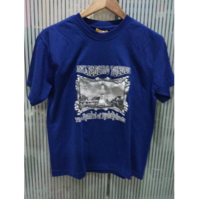 Kaos malioboro biru Navy