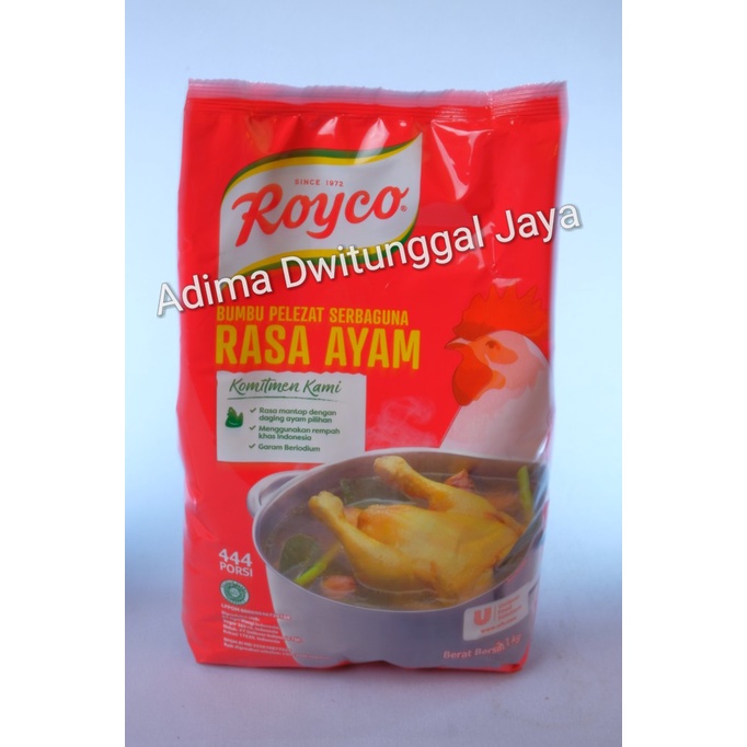 Bumbu Pelezat Rasa Ayam Royco 1kg / Bumbu Serbaguna / kaldu ayam