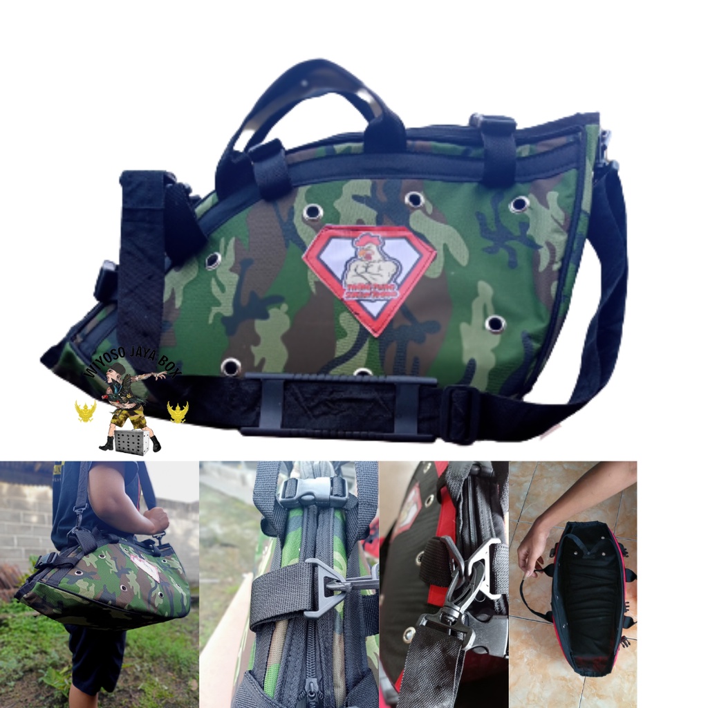 TAS KISO AYAM BK DORENG DOUBLE KAIN KUALITAS TERBAIK