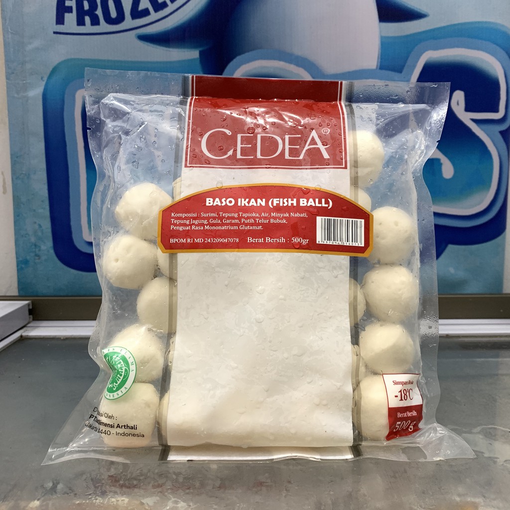 

Cedea Baso Ikan Besar Fish Ball 500gr