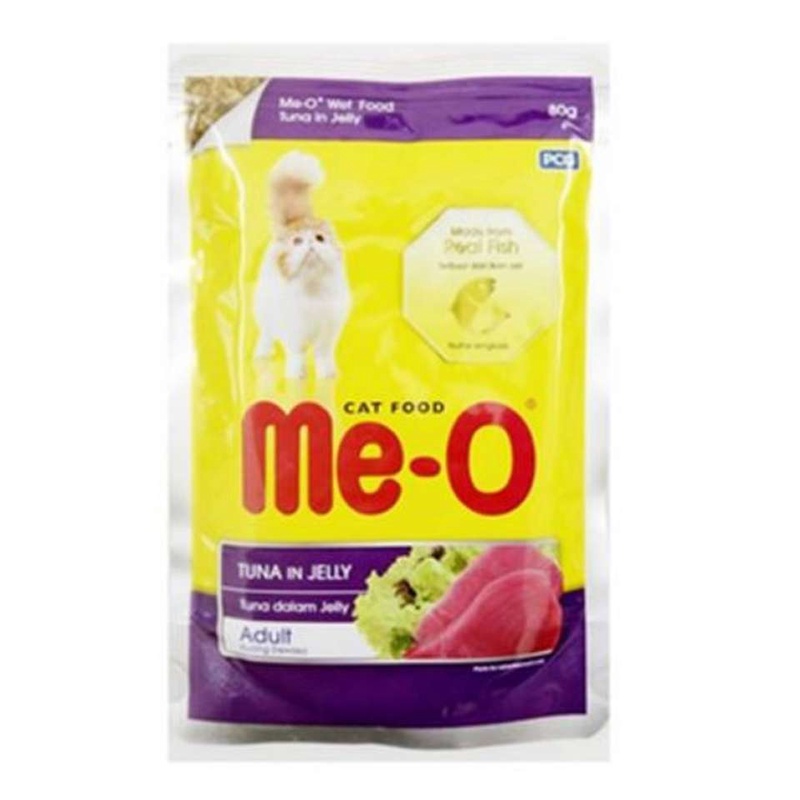 Makanan Kucing Basah ME-O Pouch 80 Gram / Meo Wet Cat Food Murah