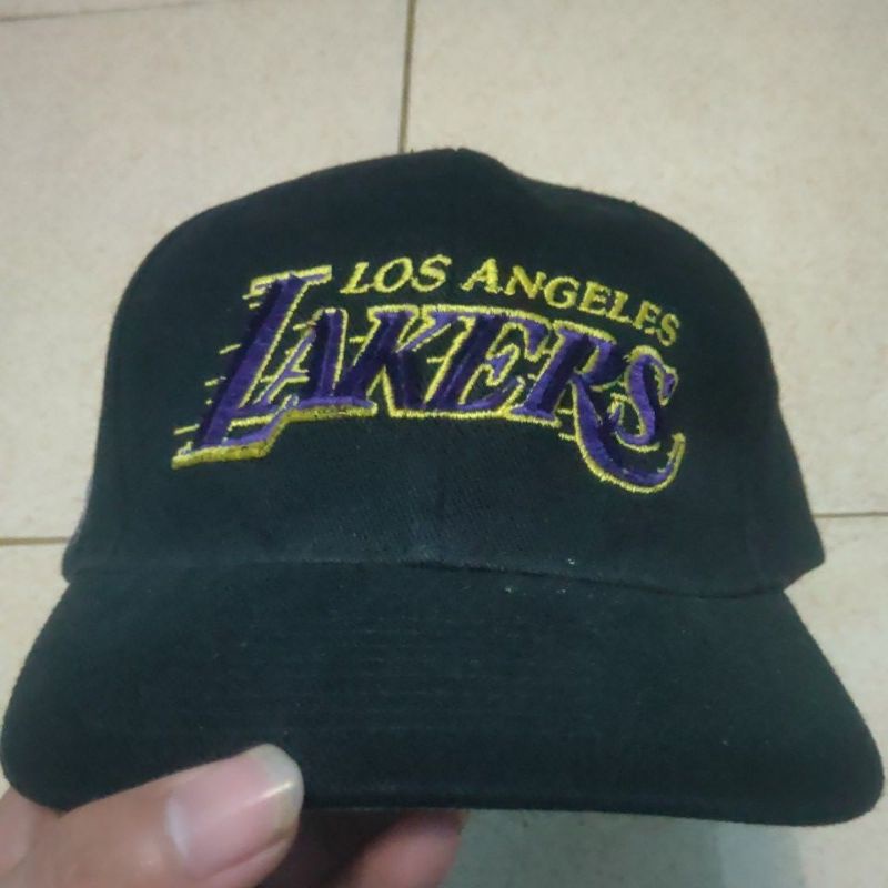 Topi Snapback Vintage Lakers