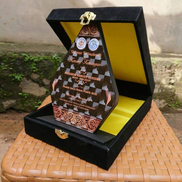 Vandel kayu custome 3D plakat custome 3D mewah plakat vandel 3D custome