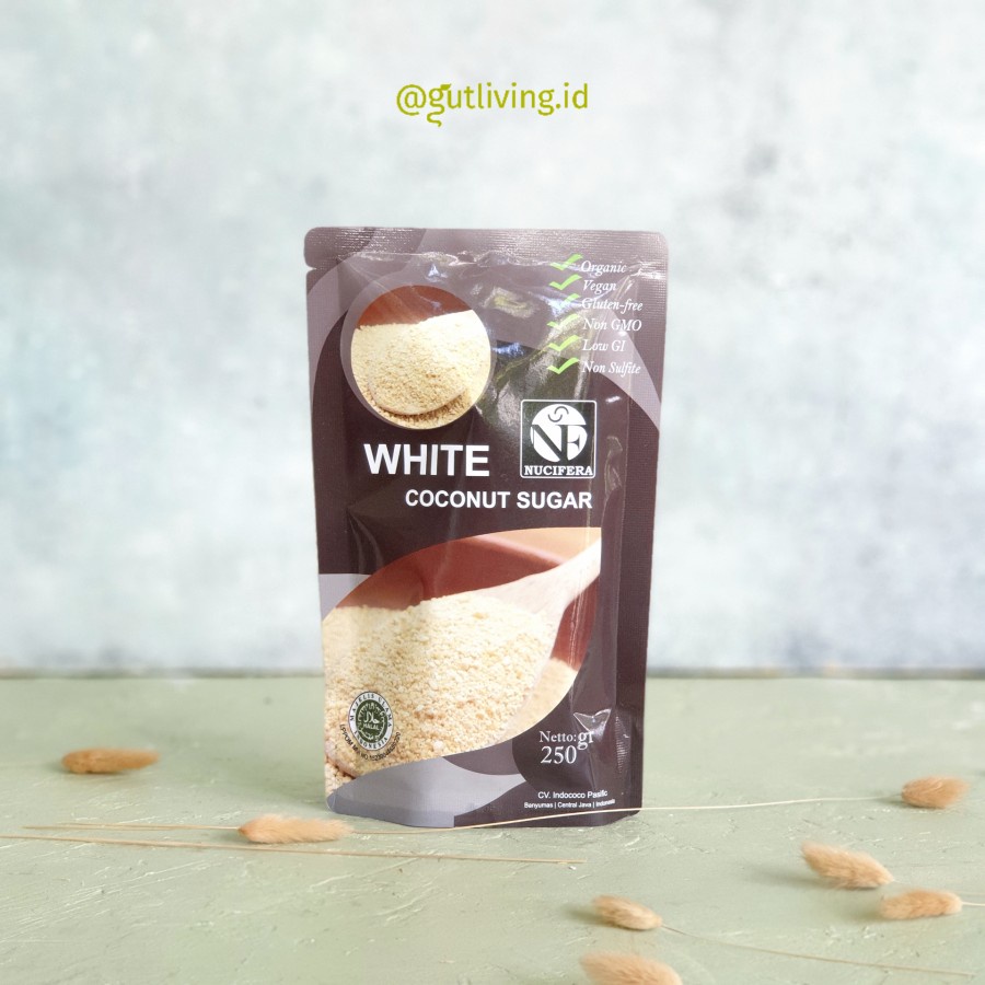

Organic Local White Coconut Sugar Nucifera - 250gr