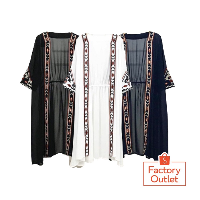 Etnik Cardi Kimono Tribal Zivana [Bohemian.Amelia Ethnik Outer Cardigan Terlaris