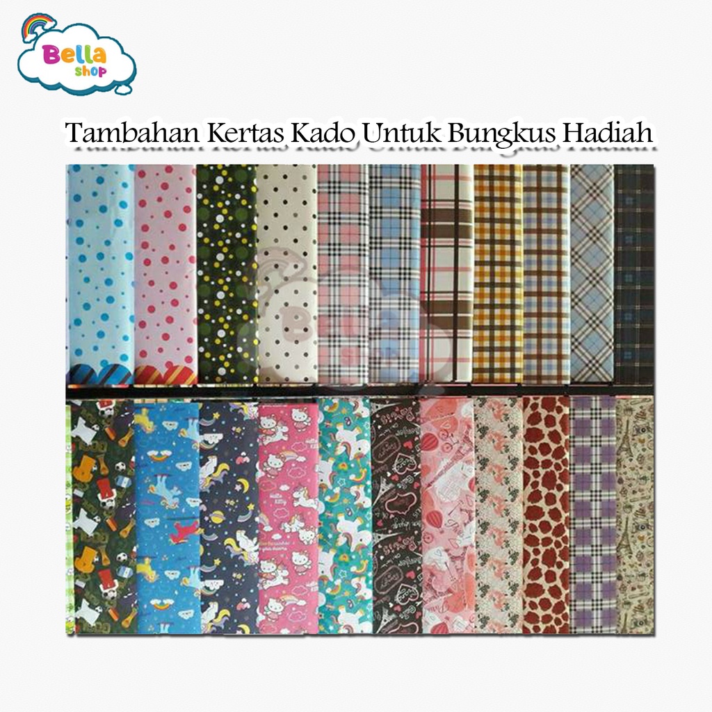 Tambahan Kertas Kado Untuk Bungkus Hadiah