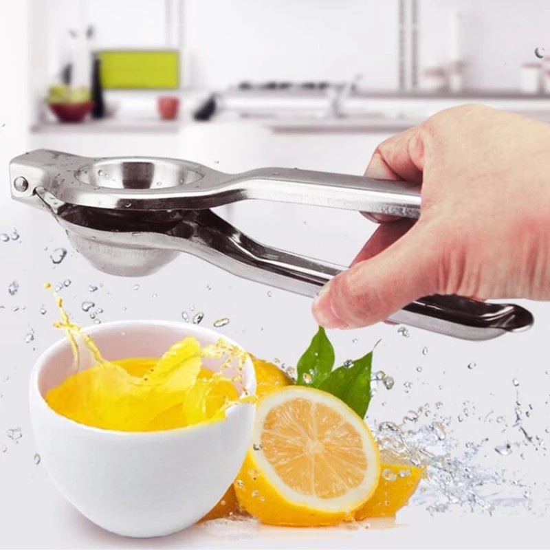 Alat Perasan Lemon Stainless Steel Pemeras Jeruk Nipis Pres Lemon Perasan Squeezer