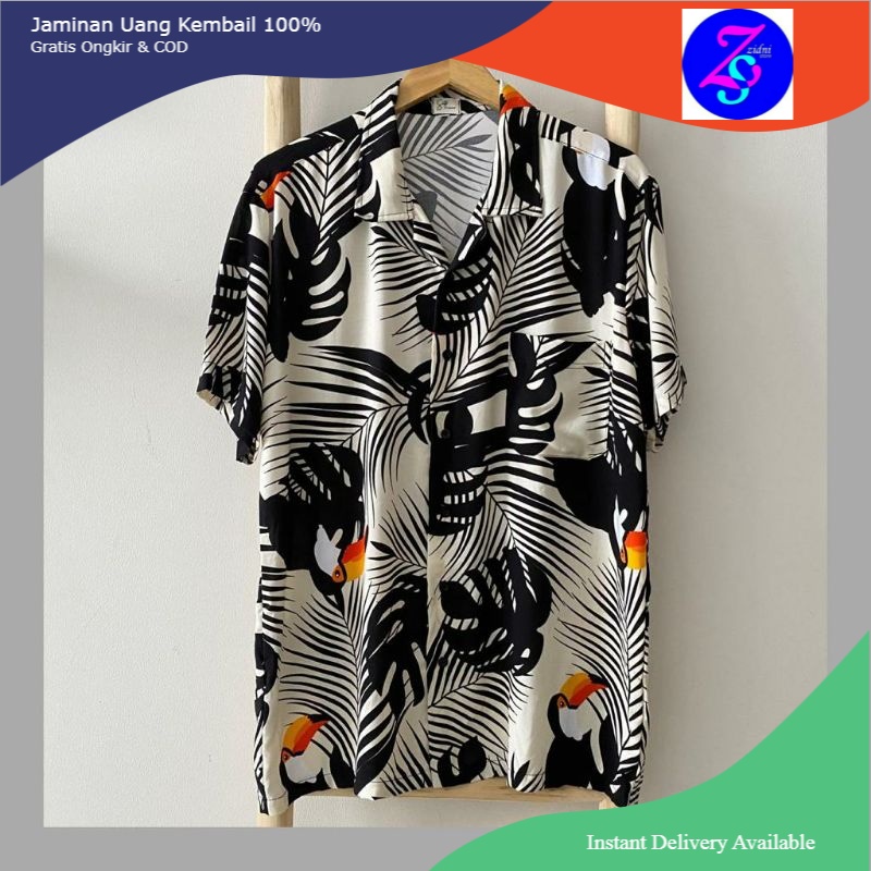 KEMEJA RAYON PRIA KEMEJA RAYON MOTIF KEMEJA HAWAIIAN RAYON PREMIUM