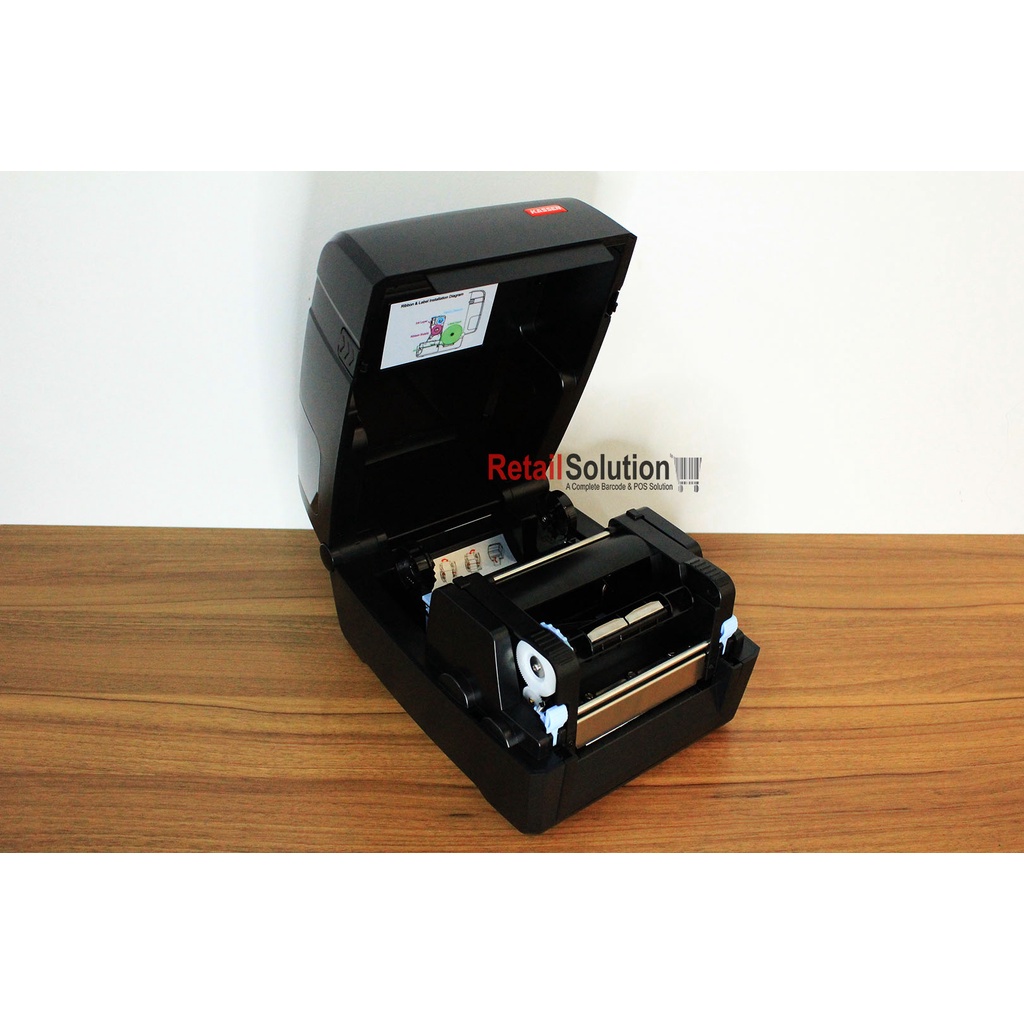 Printer Barcode Label 203 DPI USB - Kassen E460 / E-460 Garansi Resmi