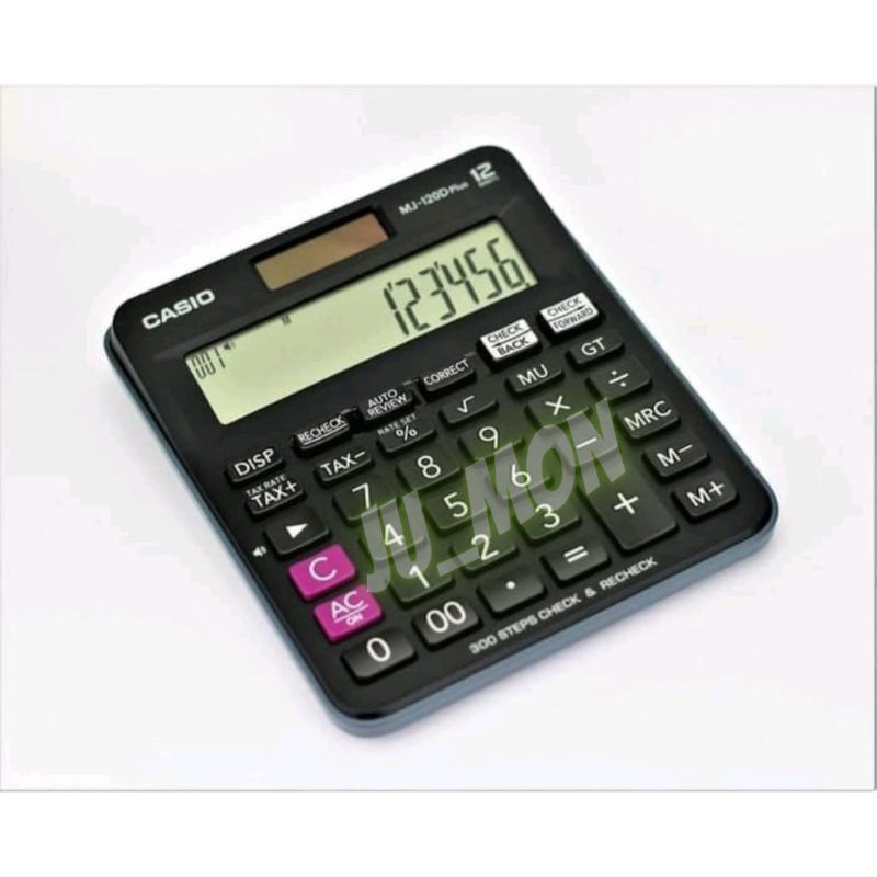 

Calculator CASIO MJ-120D Plus 12 Digits Check & Correct