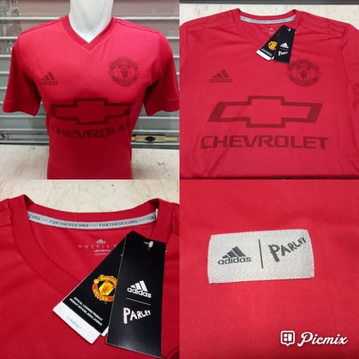 JERSEY BOLA MU PARLEY RED 2018/2019 GRADE ORI