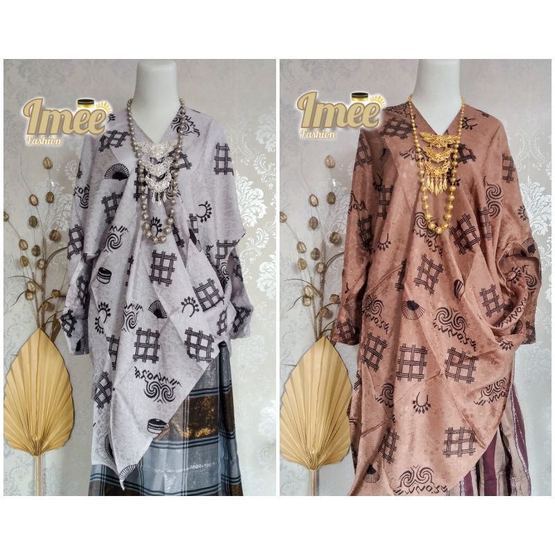 Jual Baju Bodo Motif Modern Baju Bodo Adat Bugis Makassar Shopee