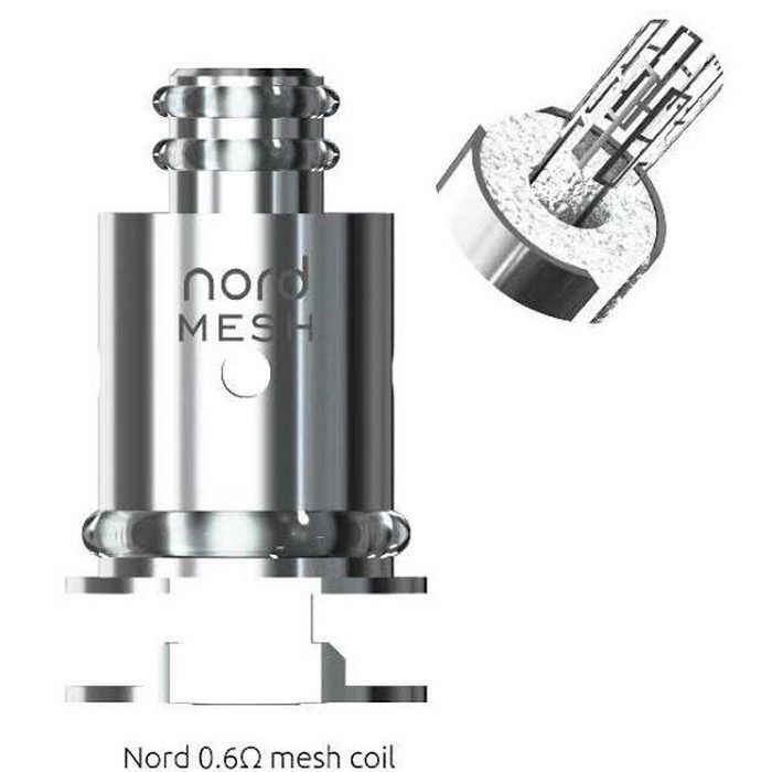 COIL SMOK NORD REPLACEMENT AUUTHENTIC 0.6 Ohm - BY SMOKTECH