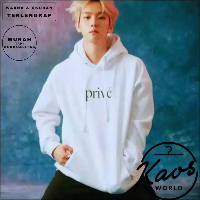 HOODIE PRIVE EXO BAEKHYUN / HOODIE KPOP EXO