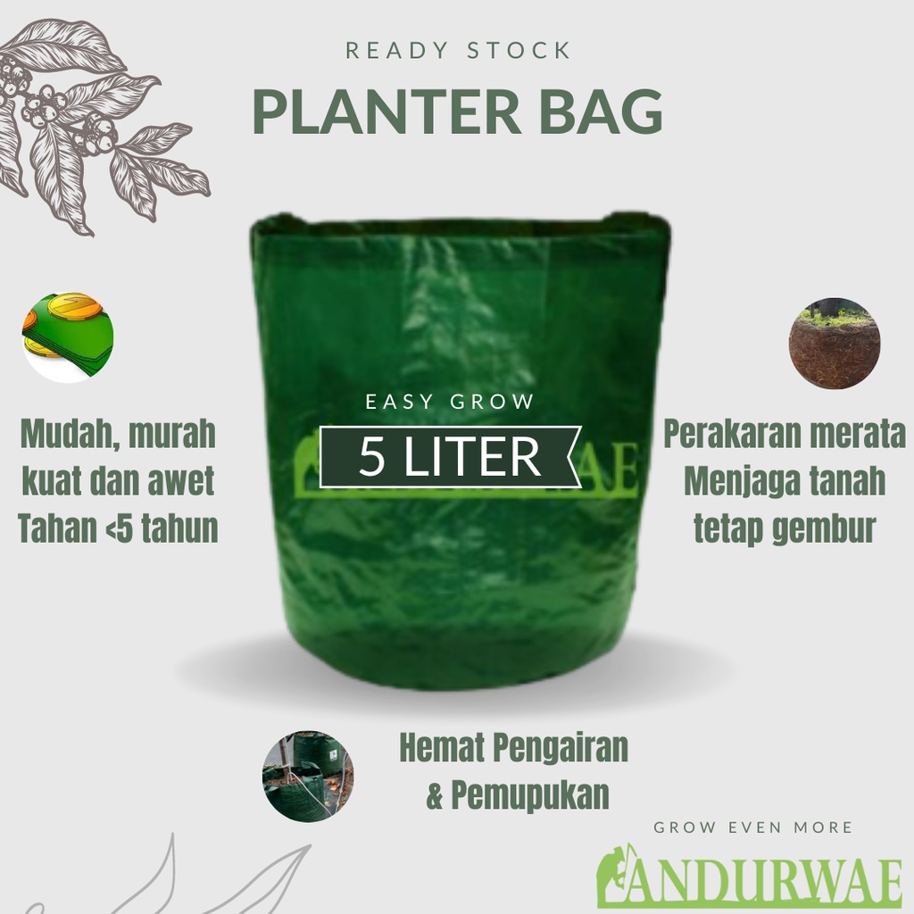 Planter Bag 75 Liter Easy Grow