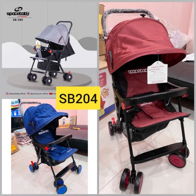 DIJAMIN ORI stroller space baby kereta dorong anak SB207 / SB 207 / SB 203 / SB203 / SB 204 / SB204 
